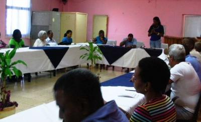 Intercambiaron delegados de La Habana  al  XX Congreso con  dirigentes del sector constructivo